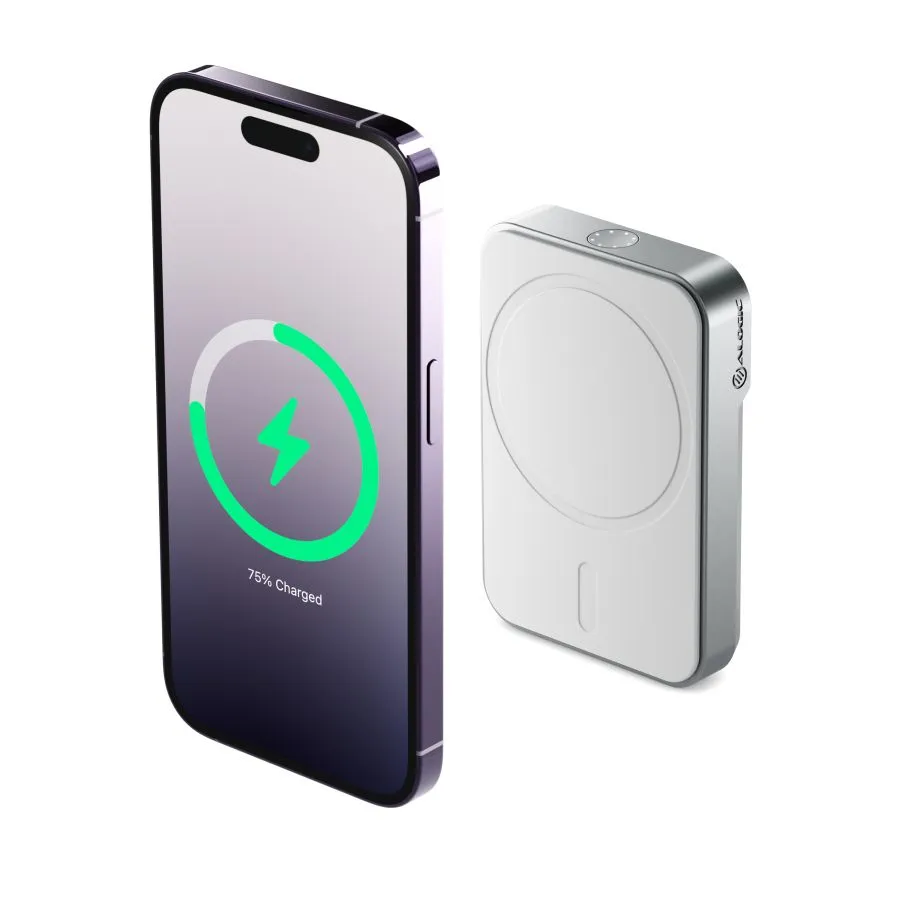 ALOGIC PowerBank with MagSafe 5000mAh - White