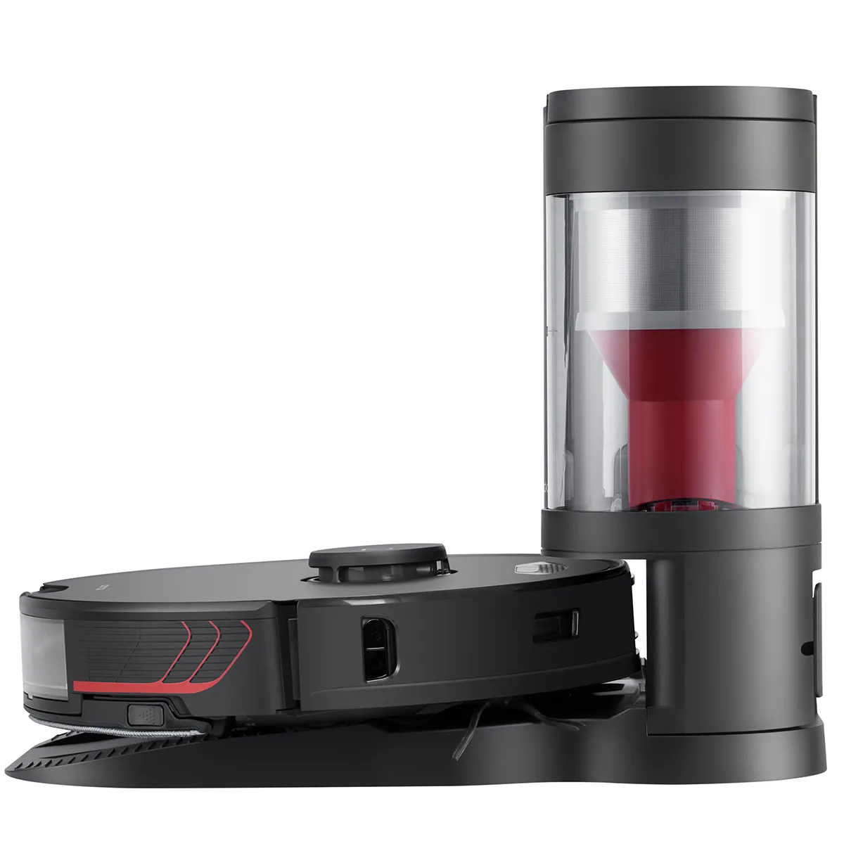 (Fyndhörnan) Roborock S7 MaxV+ - robotdammsugare, Svart