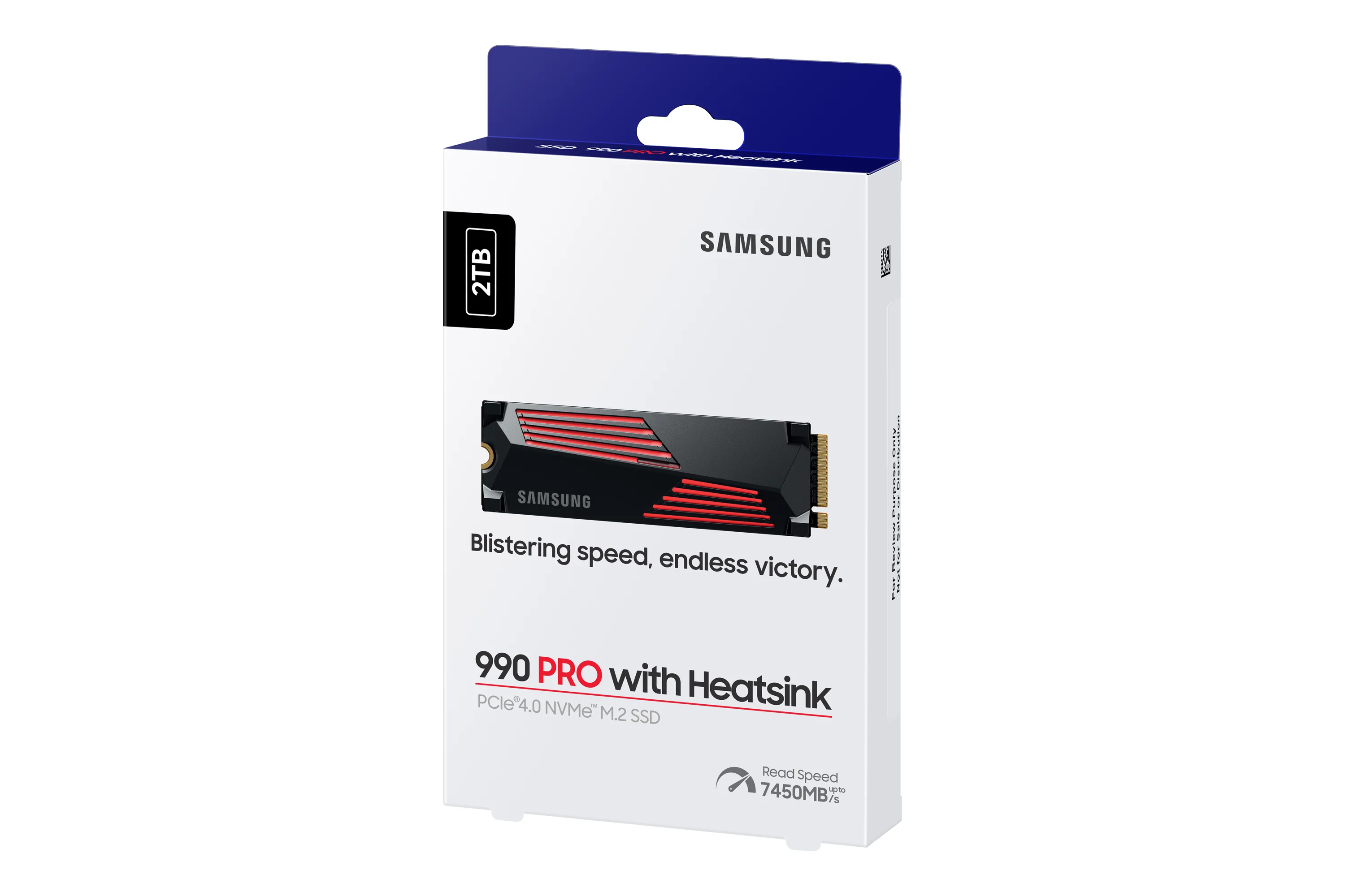 Samsung 990 PRO Heatsink 2 TB M.2 PCIe 4.0 NVMe SSD