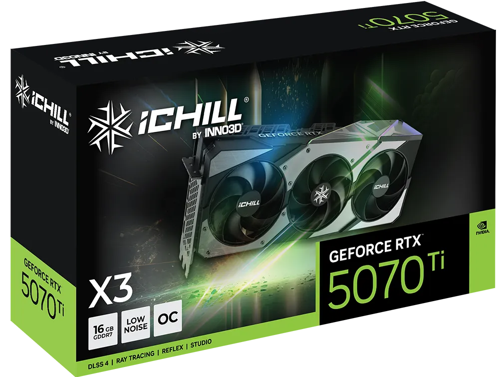 Inno3D GeForce RTX 5070 Ti X3 16GB - graphics card