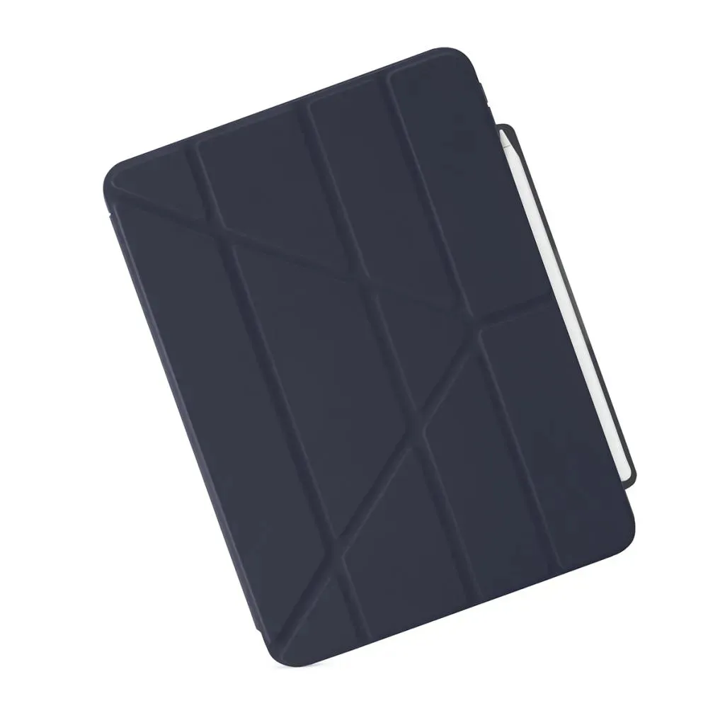 Pipetto iPad Air 11" Origami No3 - pencil case, dark blue