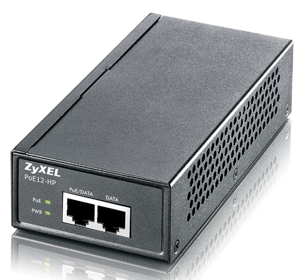 ZYXEL PoE12-HP Single Port 802.3at PoE Injector