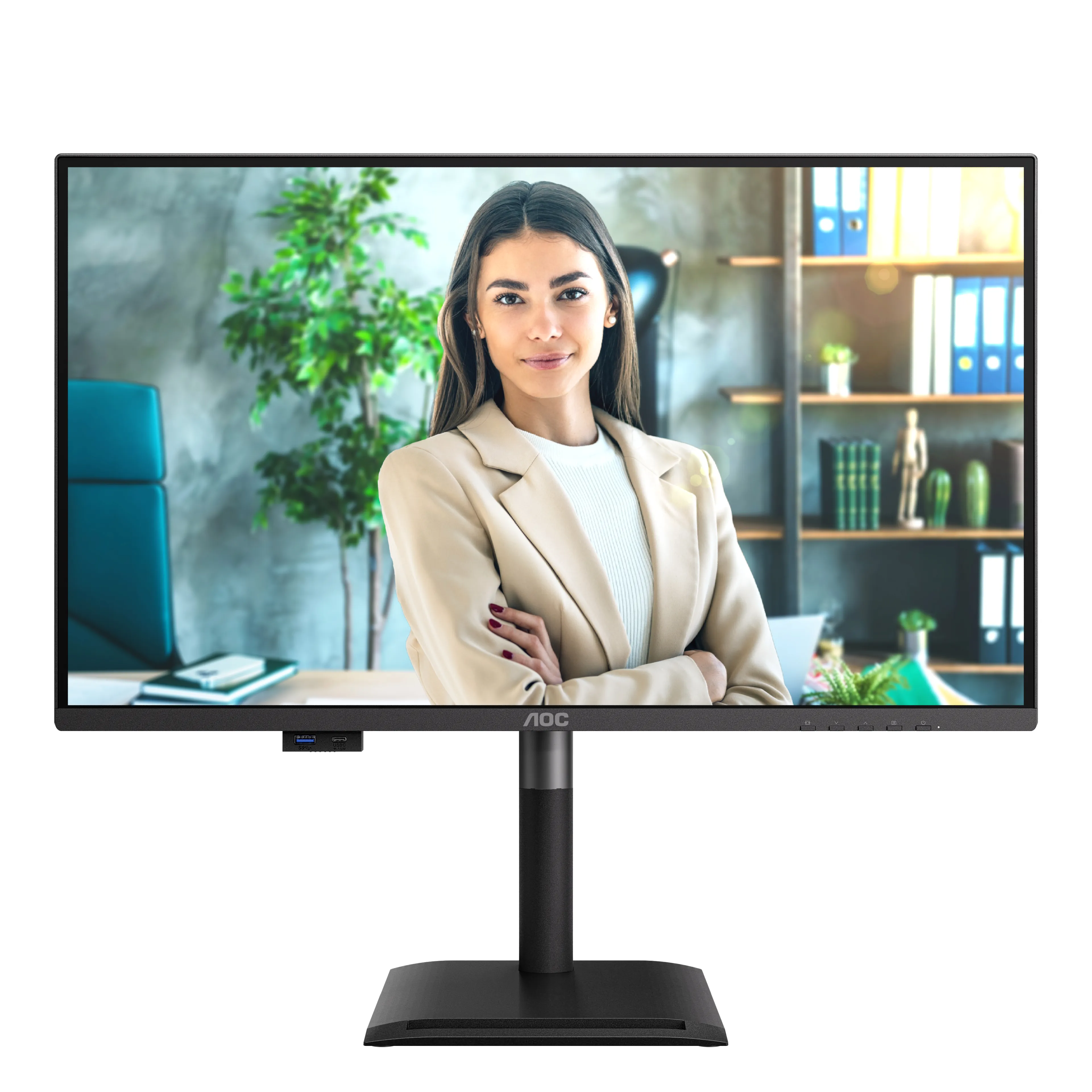AOC Q27P4U 27" QHD, IPS Monitor with USB hub and 120 Hz