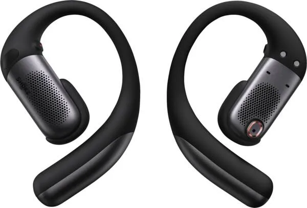Shokz OpenFit Pro tr&aring;dl&ouml;sa in-ear h&ouml;rlurar, svart