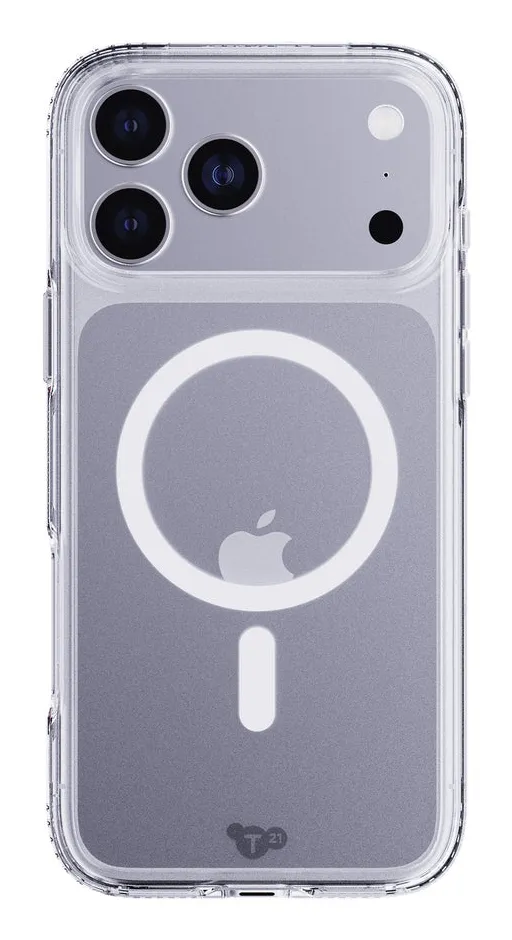 Tech21 Evo Clear MagSafe Case for iPhone 17 Pro Max, Clear