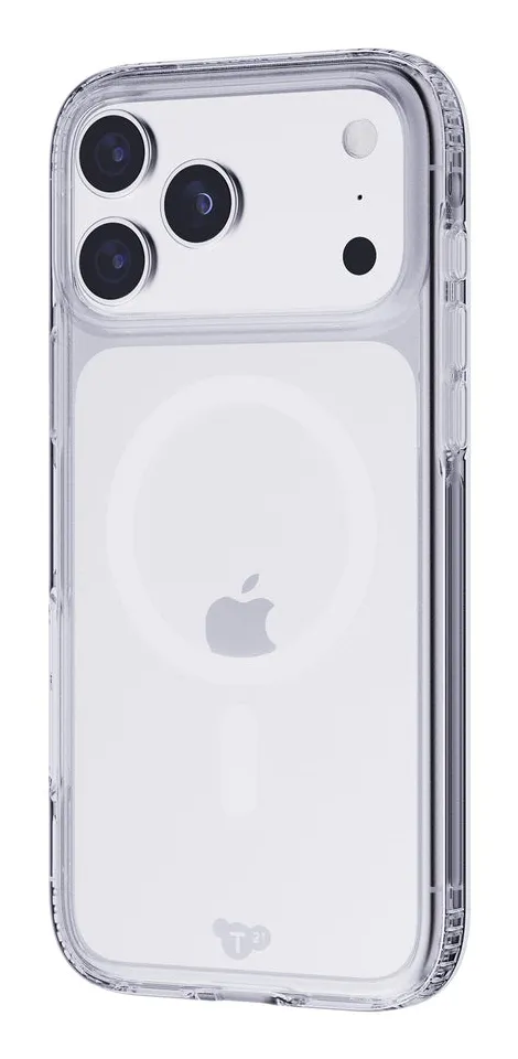 Tech21 Evo Clear MagSafe Case for iPhone 17 Pro Max, Clear