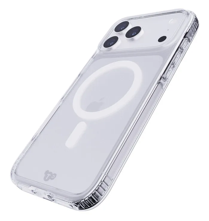 Tech21 Evo Clear MagSafe Case for iPhone 17 Pro Max, Clear