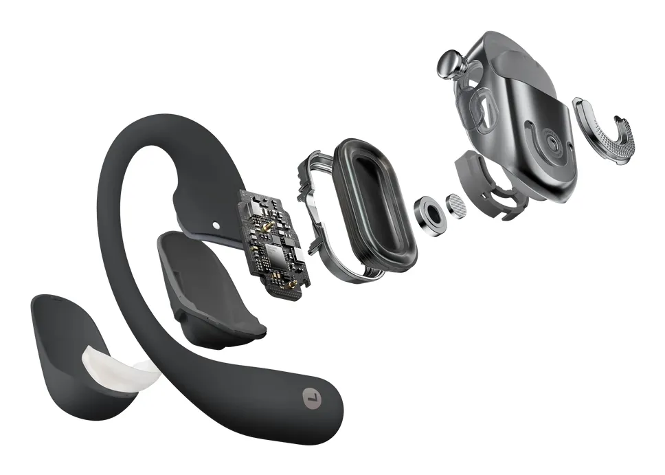 Shokz OpenFit 2 - wireless earbuds, Black