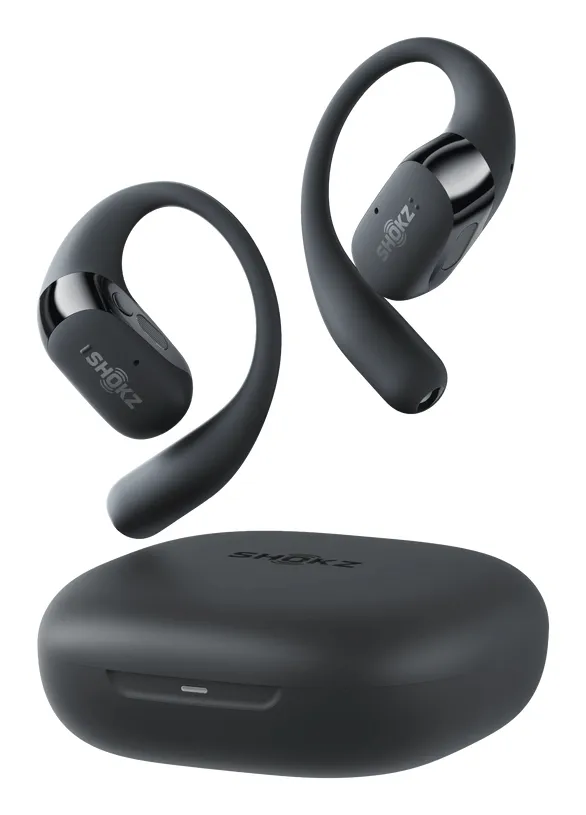 Shokz OpenFit 2 - wireless earbuds, Black