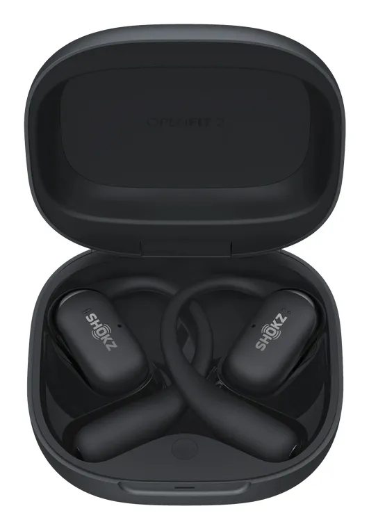 Shokz OpenFit 2 - wireless earbuds, Black