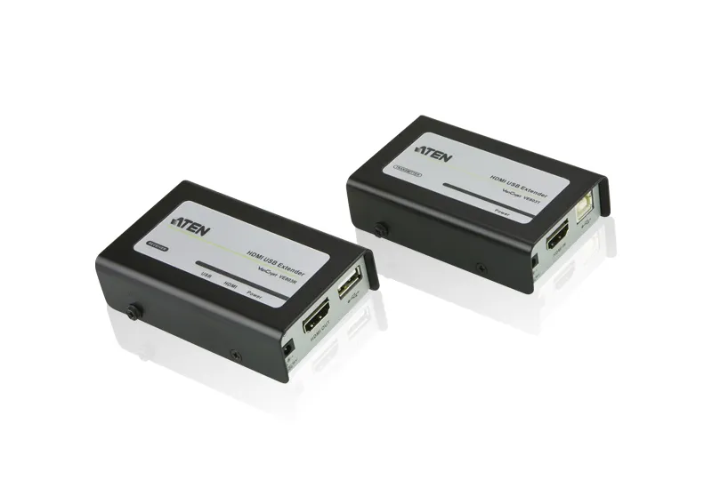 ATEN HDMI/USB Cat 5 Extender -adapteri, 60m, Musta