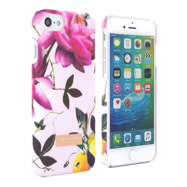 Ted Baker iPhone 7 Soft Feel Shell - Citrus Bloom (Nude)