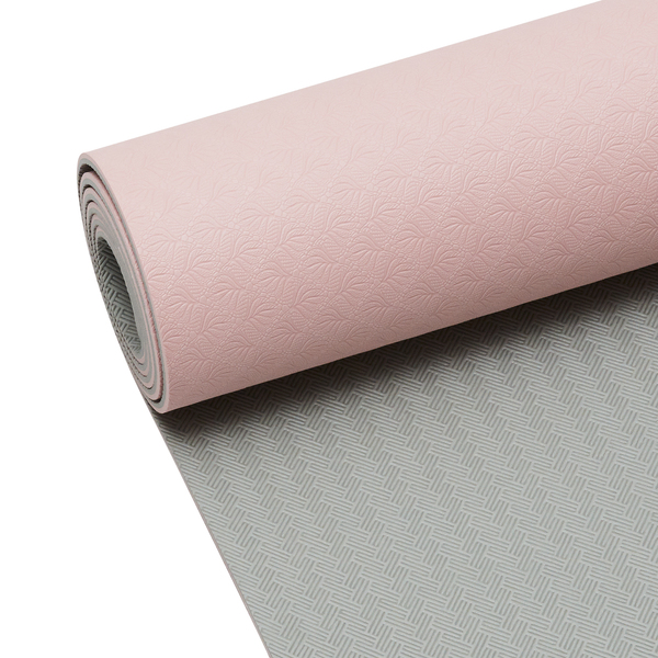Casall Yoga-matta Position 4mm Lucky pink/grey