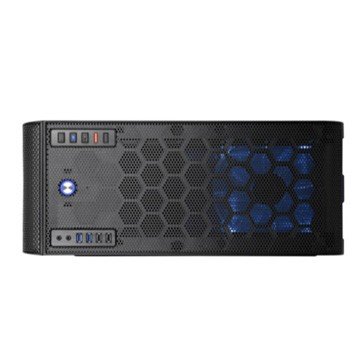 THERMALTAKE Core V71 Big Tower 3 preinstalled 20cm LED fans, I/O ports with 2x USB 2.0, 2x USB 3.0, 1 HD Audio, side window