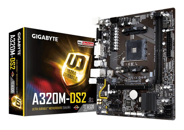 Gigabyte A320M-DS2 mATX - moderkort