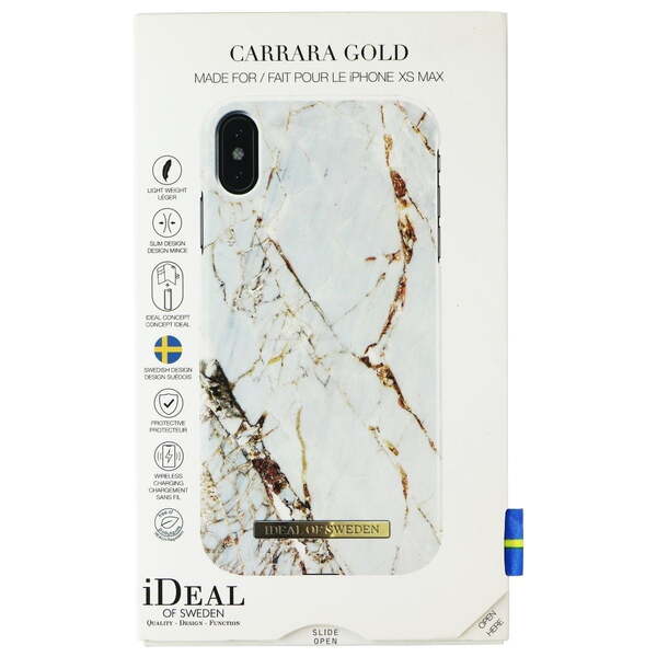 iDeal of Sweden Fashion Case, iPhone Xs Max - Case, Carrara Gold