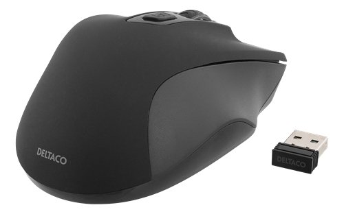 Deltaco MS-762 - mouse, White