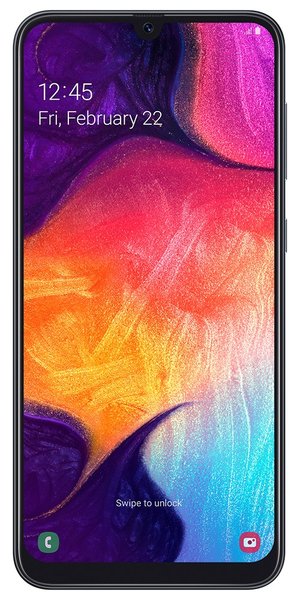 Samsung Galaxy A50 Dual-Sim 128GB - mobiltelefon, svart