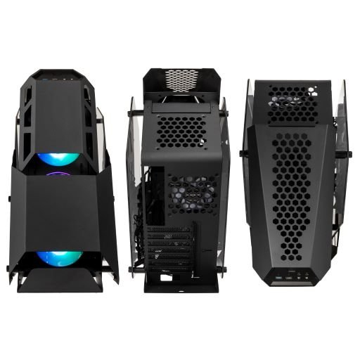 Kolink Big Chungus Shredded Edition Midi Tower ARGB Showcase - Black