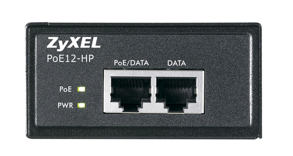 ZYXEL PoE12-HP Single Port 802.3at PoE Injector