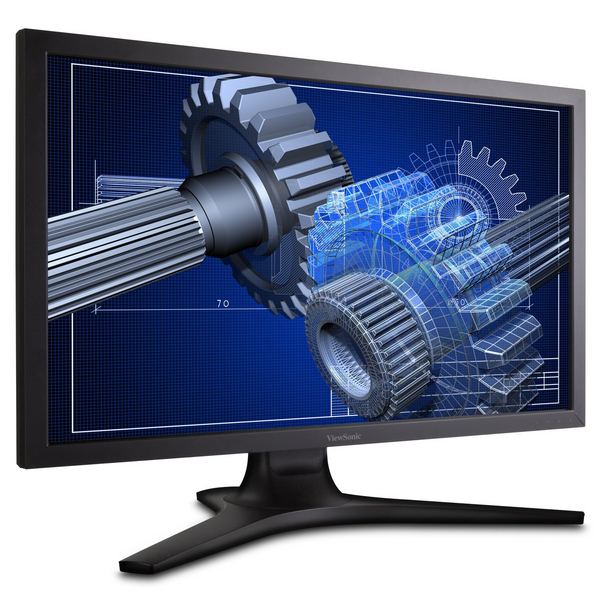 VIEWSONIC VP2770-LED 27&quot; IPS LED 16:9/2560x1440/VGA, DVI, Display Port/USB/PIVOT(MB 5/2014 toimituksen valinta)