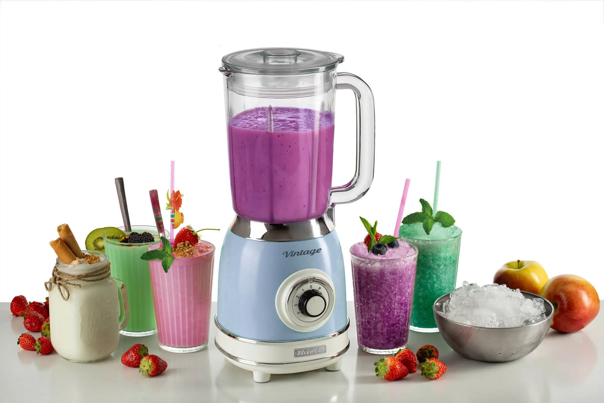 Ariete Vintage - blender, Blue