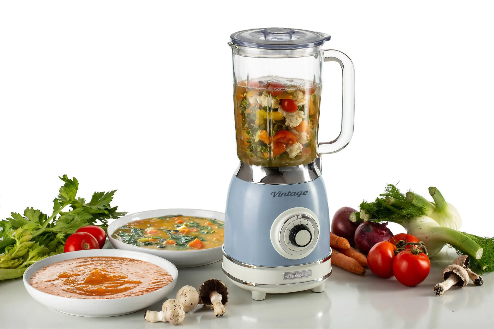 Ariete Vintage - blender, Blue