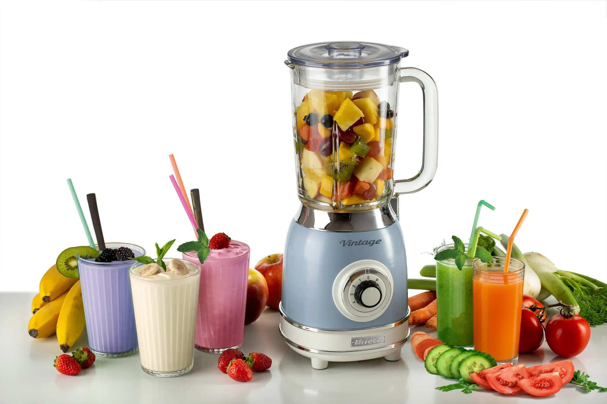 Ariete Vintage - blender, Blue