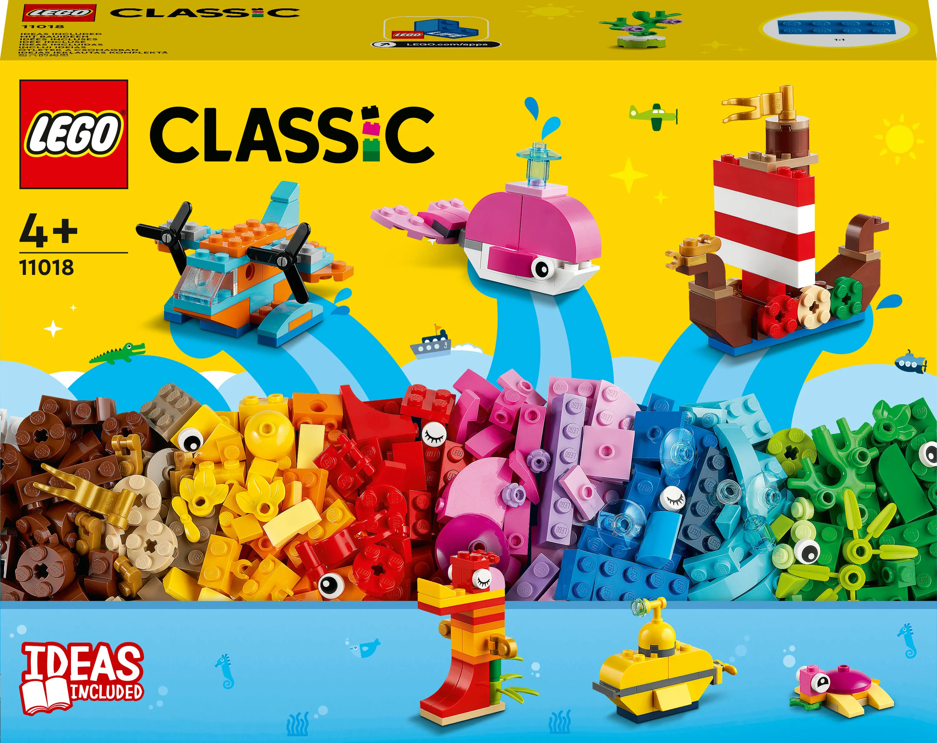 Lego Classic Kreativt havsskoj 11018