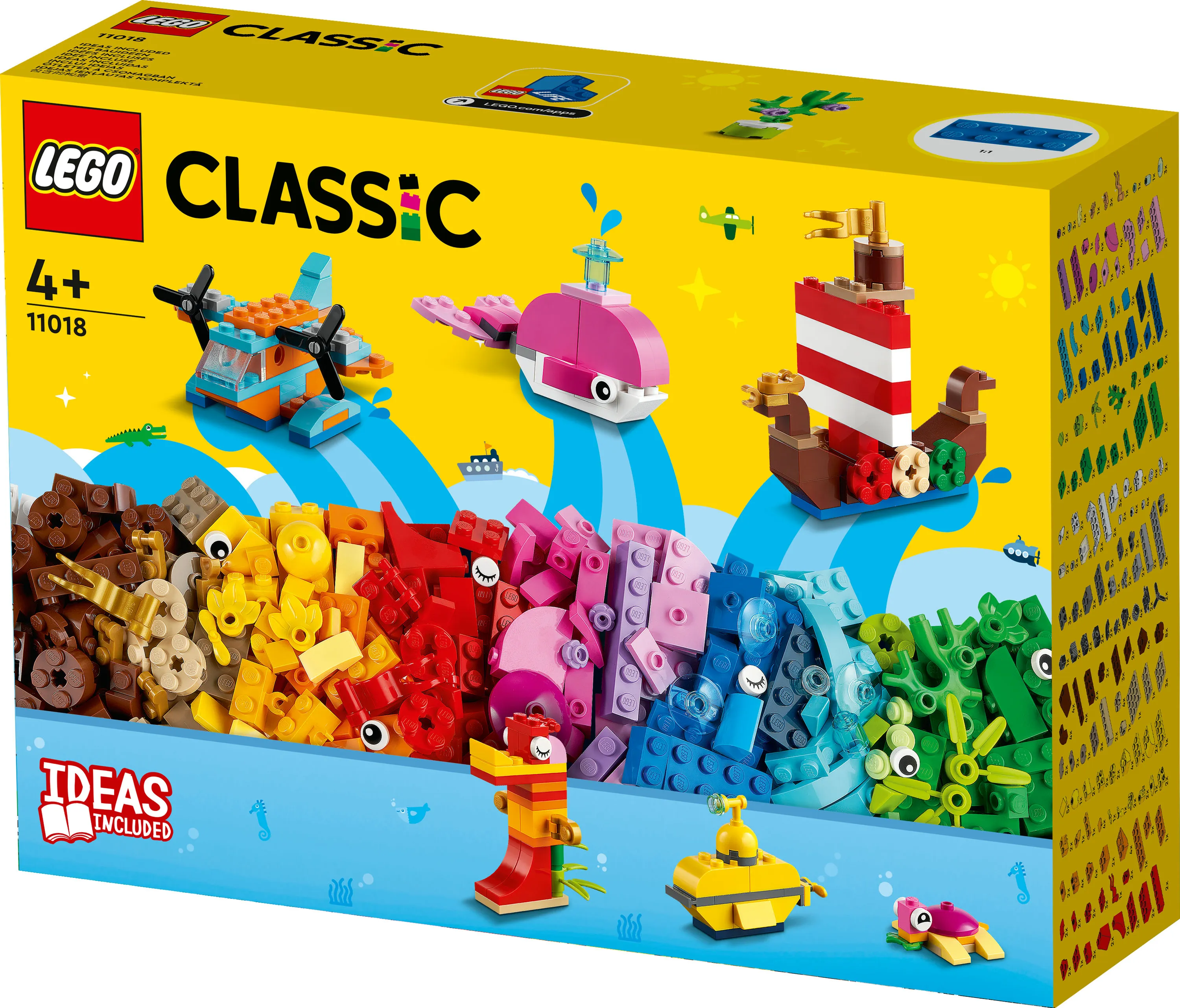 Lego Classic Kreativt havsskoj 11018
