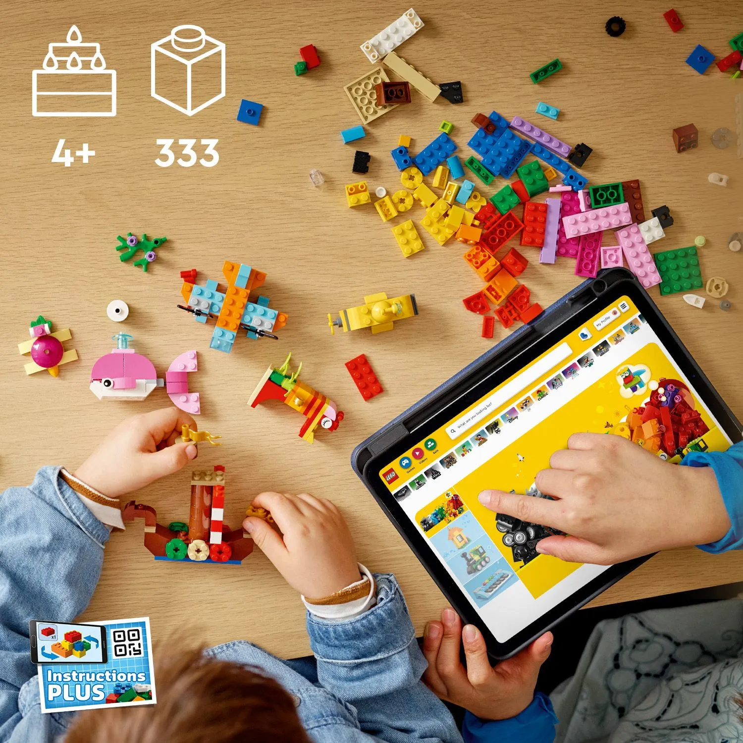 Lego Classic Kreativt havsskoj 11018