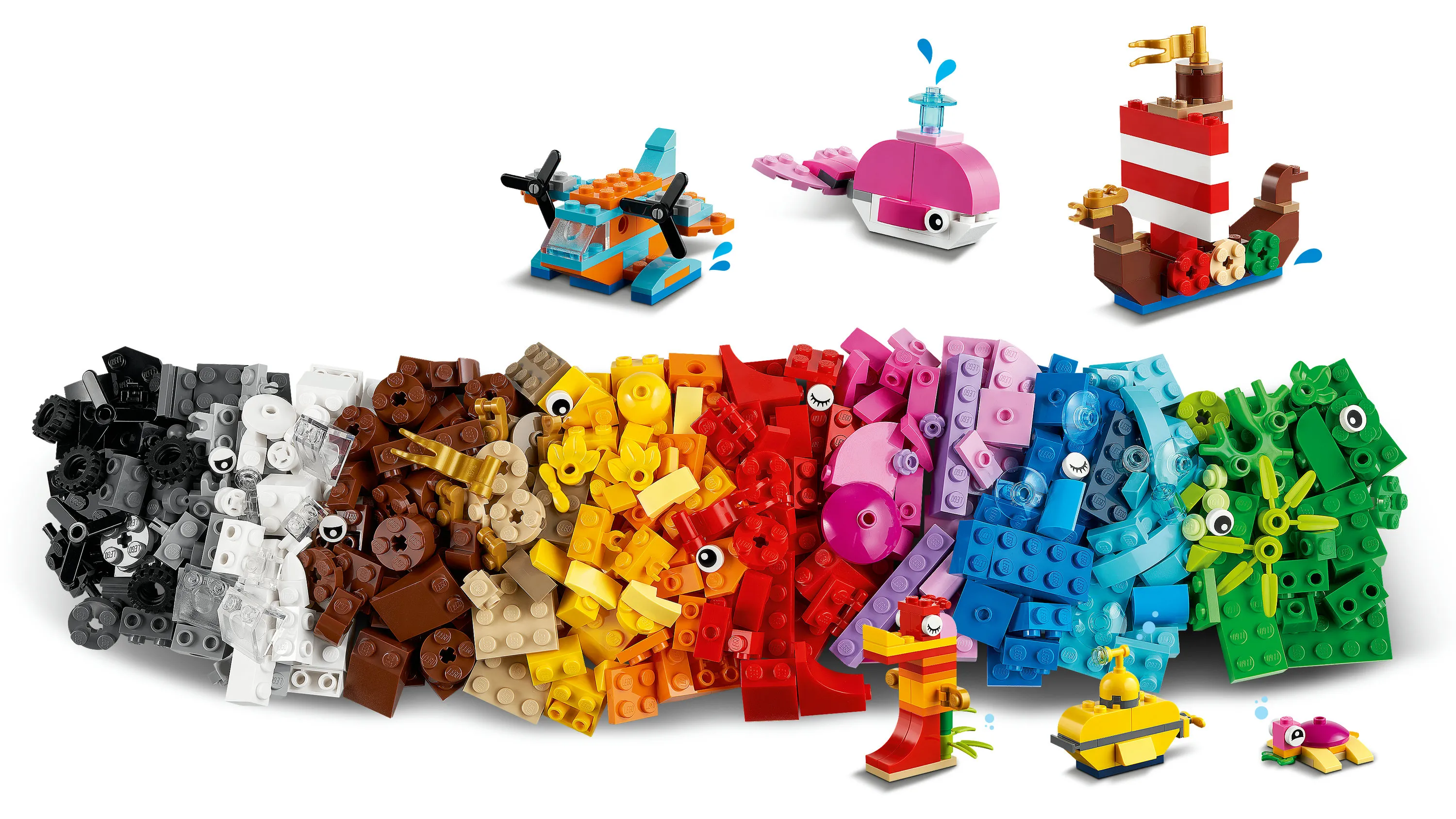 Lego Classic Kreativt havsskoj 11018