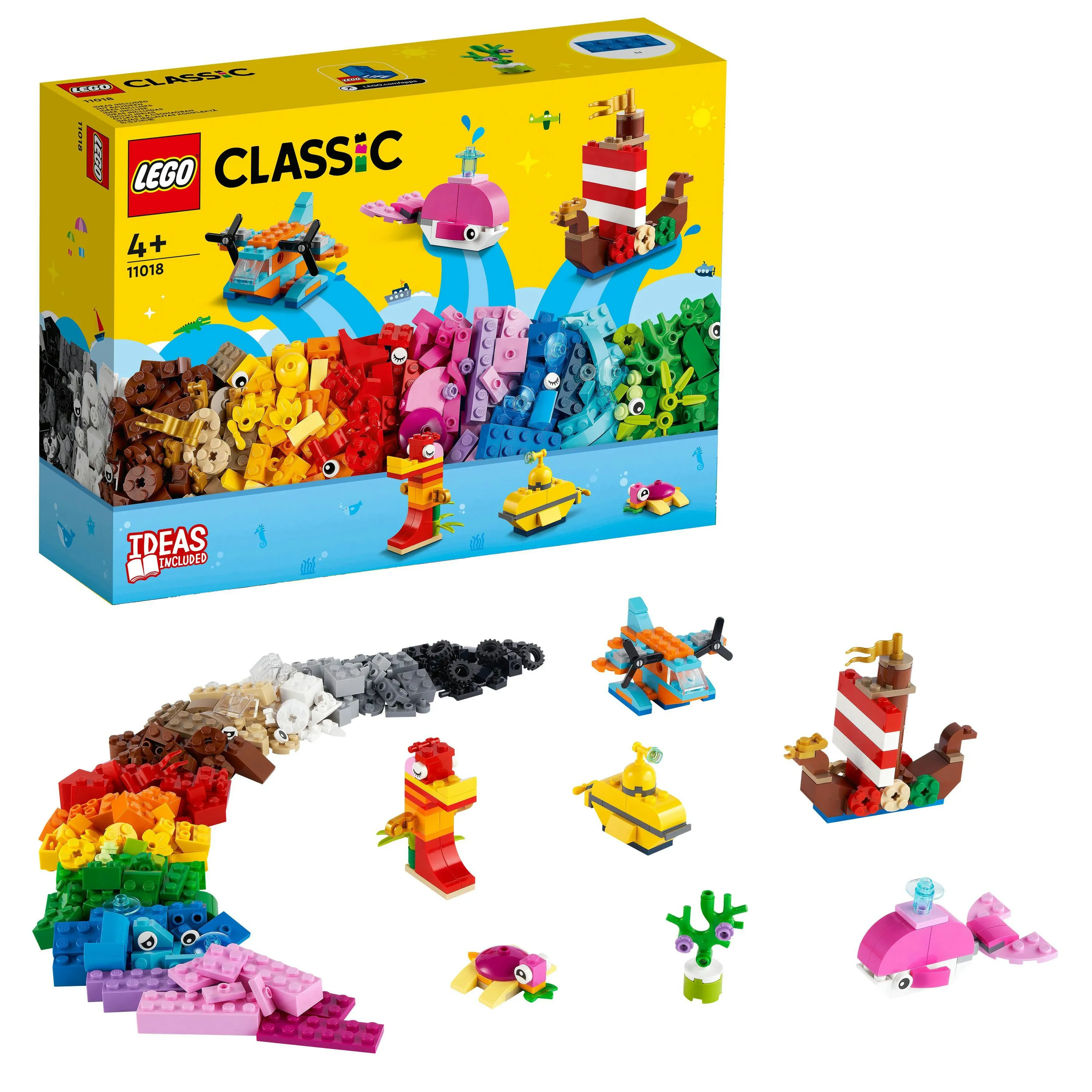 Lego Classic Kreativt havsskoj 11018