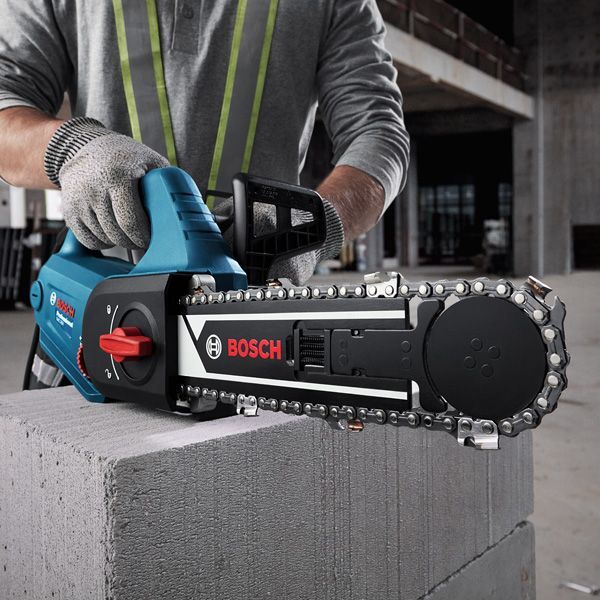 Bosch GAC 250 Professional Corded Electric Saw for Aerated Concrete Blocks, 1200 w, 250 mm