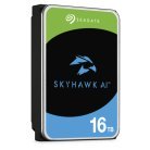 Seagate SkyHawk AI 3.5" 16 Tt, 7200 RPM, 512 MB, 550 WRL, SATA III -kovalevy (valvontakäyttöön)