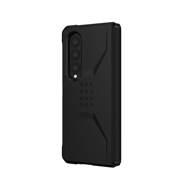 UAG Civilian, Galaxy Z Fold4 - Case, Black UAG Civilian, Galaxy Z Fold4 - Case, Black