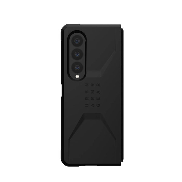 UAG Civilian, Galaxy Z Fold4 - Case, Black UAG Civilian, Galaxy Z Fold4 - Case, Black