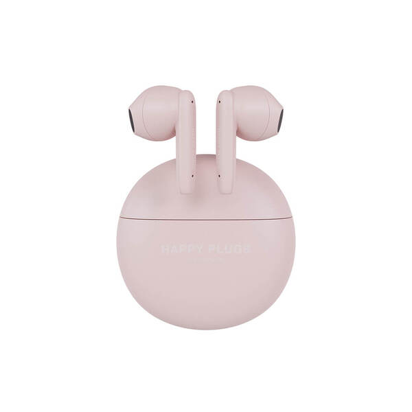 Happy Plugs Joy Lite -langattomat nappikuulokkeet, vaaleanpunainen
