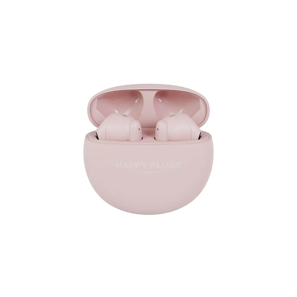 Happy Plugs Joy Lite Wireless Earbuds, Pink