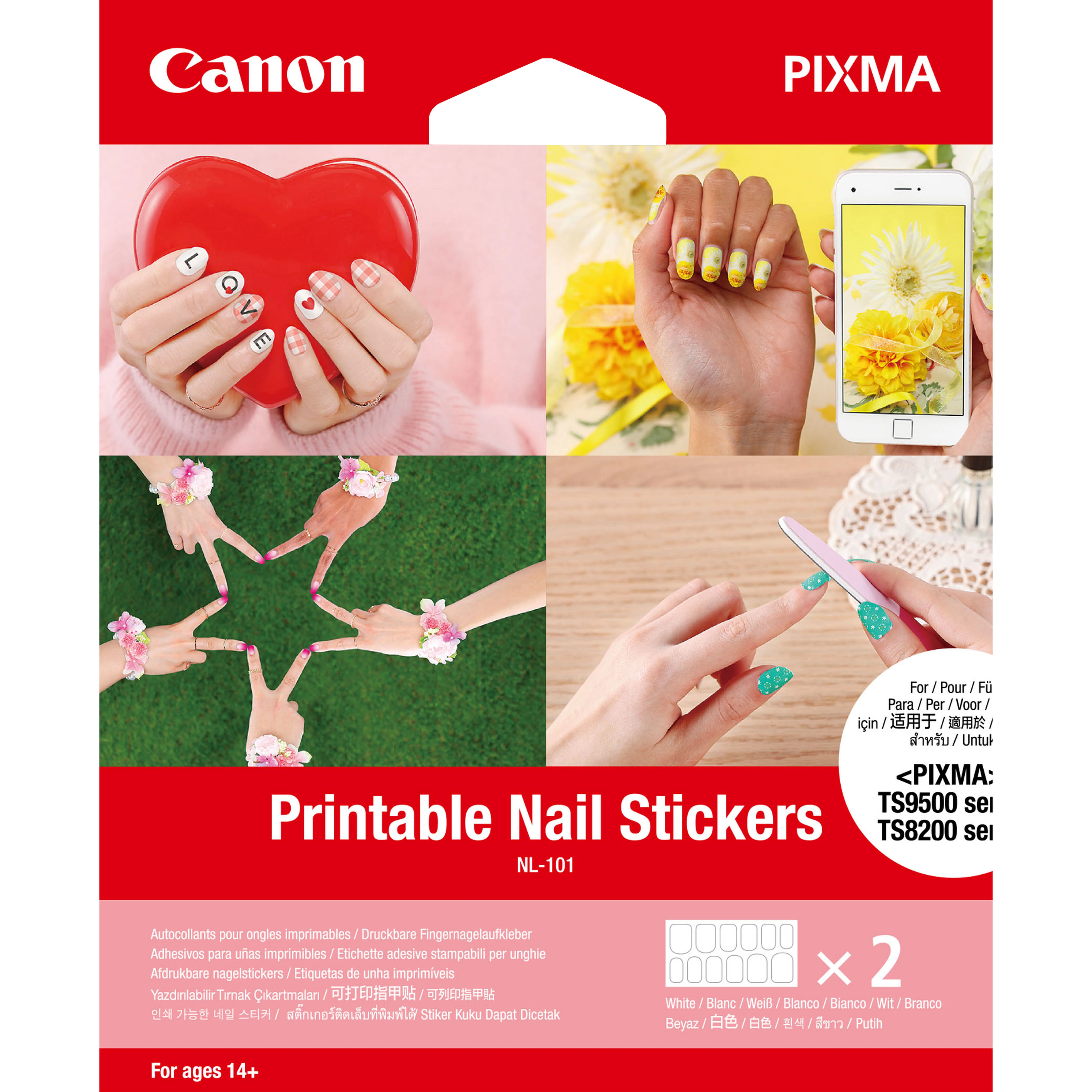 Nail Sticker 2 sheets NL-101