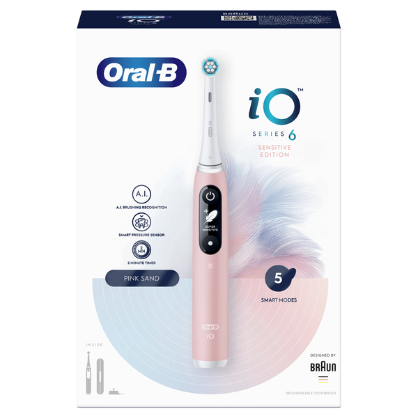 Oral-B iO 80351526 - electric toothbrush, pink