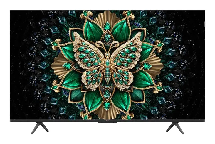 TCL 50C6K 50" 4K QD-Mini LED Google TV, 144Hz, HDR10+, Metallic