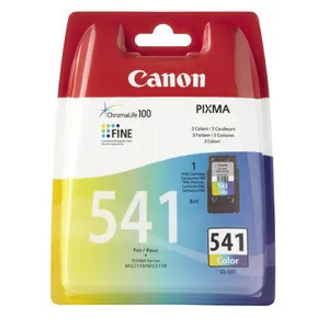 Canon CL-541 - V&auml;ri (sinivihre&auml;, sinipunainen, keltainen) - alkuper&auml;inen - pakkaus turvaj&auml;rjestelm&auml;ll&auml; - mustepatruuna malleihin PIXMA MG3150, MG3250, MG3510, M