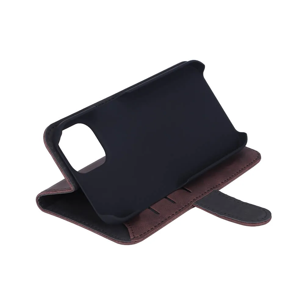 GEAR Wallet, iPhone 14 - Wallet Case, Brown