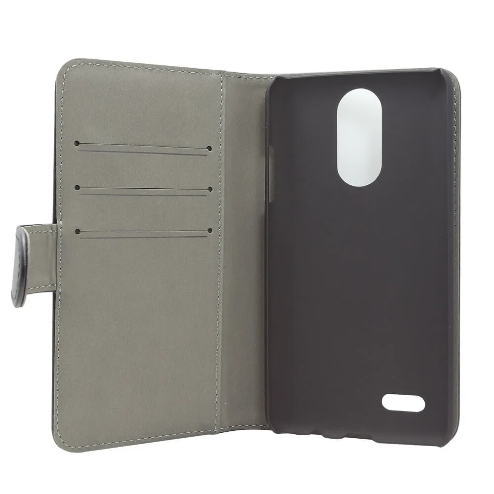 GEAR Lompakko LG K10 (2017) 5,3" Musta