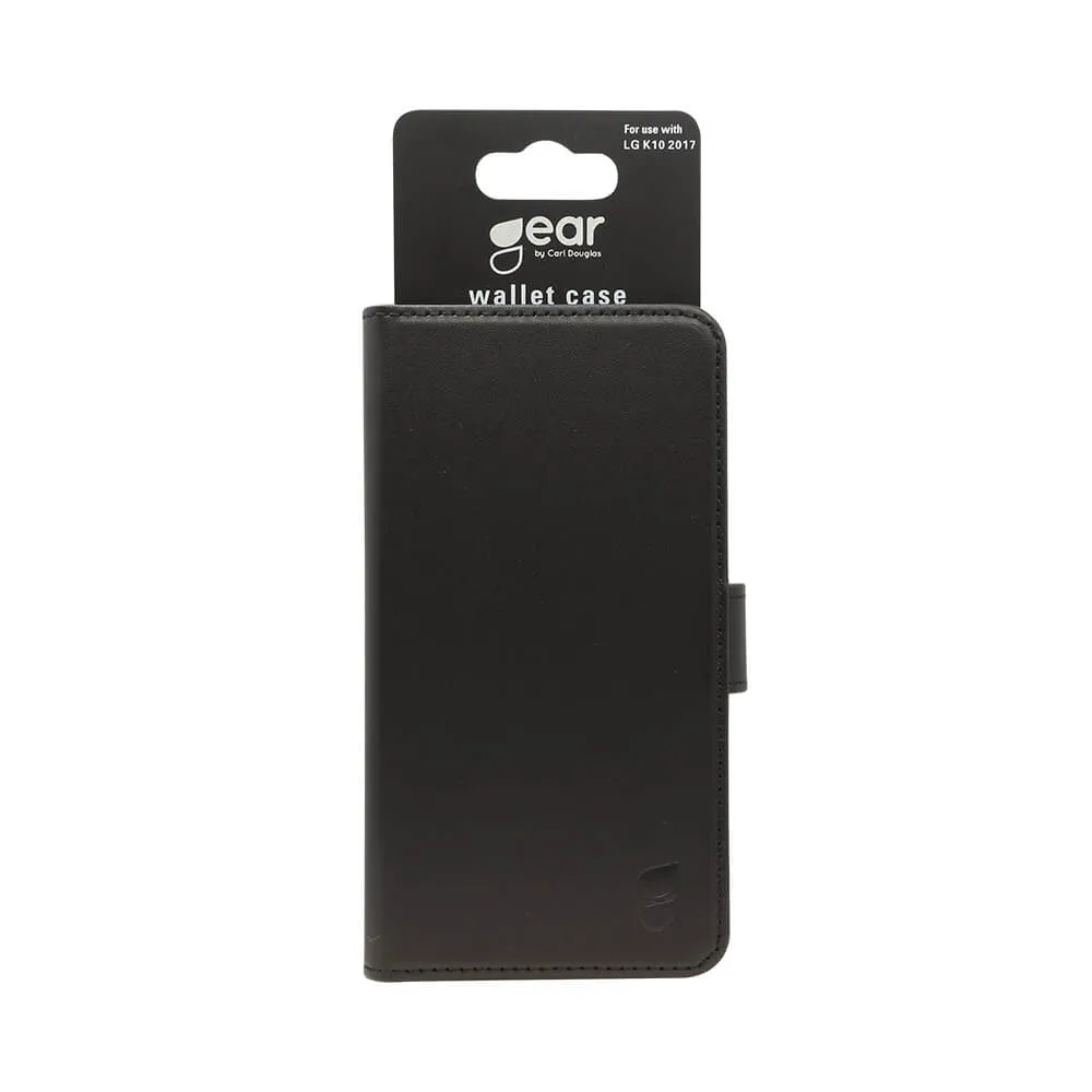 GEAR Lompakko LG K10 (2017) 5,3" Musta