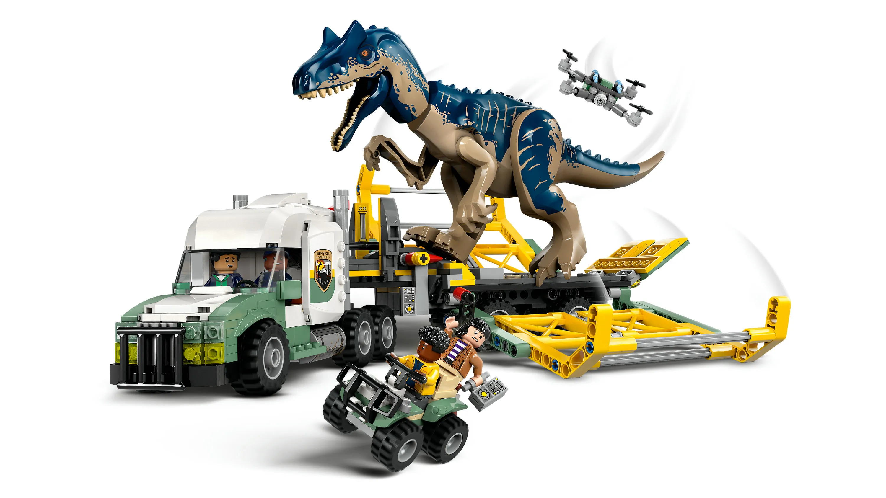 LEGO Jurassic World Dinosaurieoperationer: Allosauruslastbil 76966