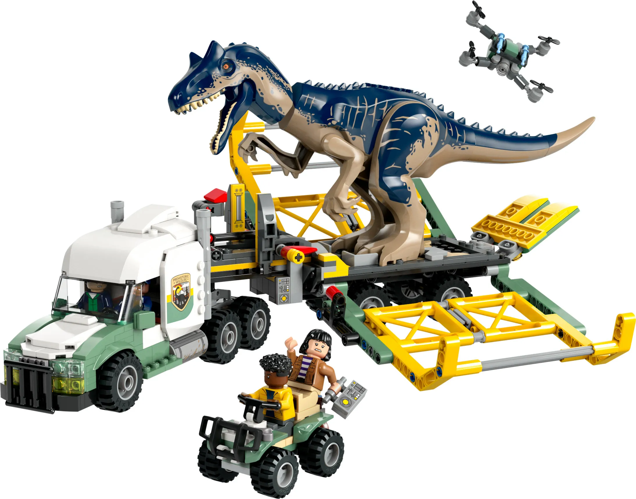 LEGO Jurassic World Dinosaurieoperationer: Allosauruslastbil 76966