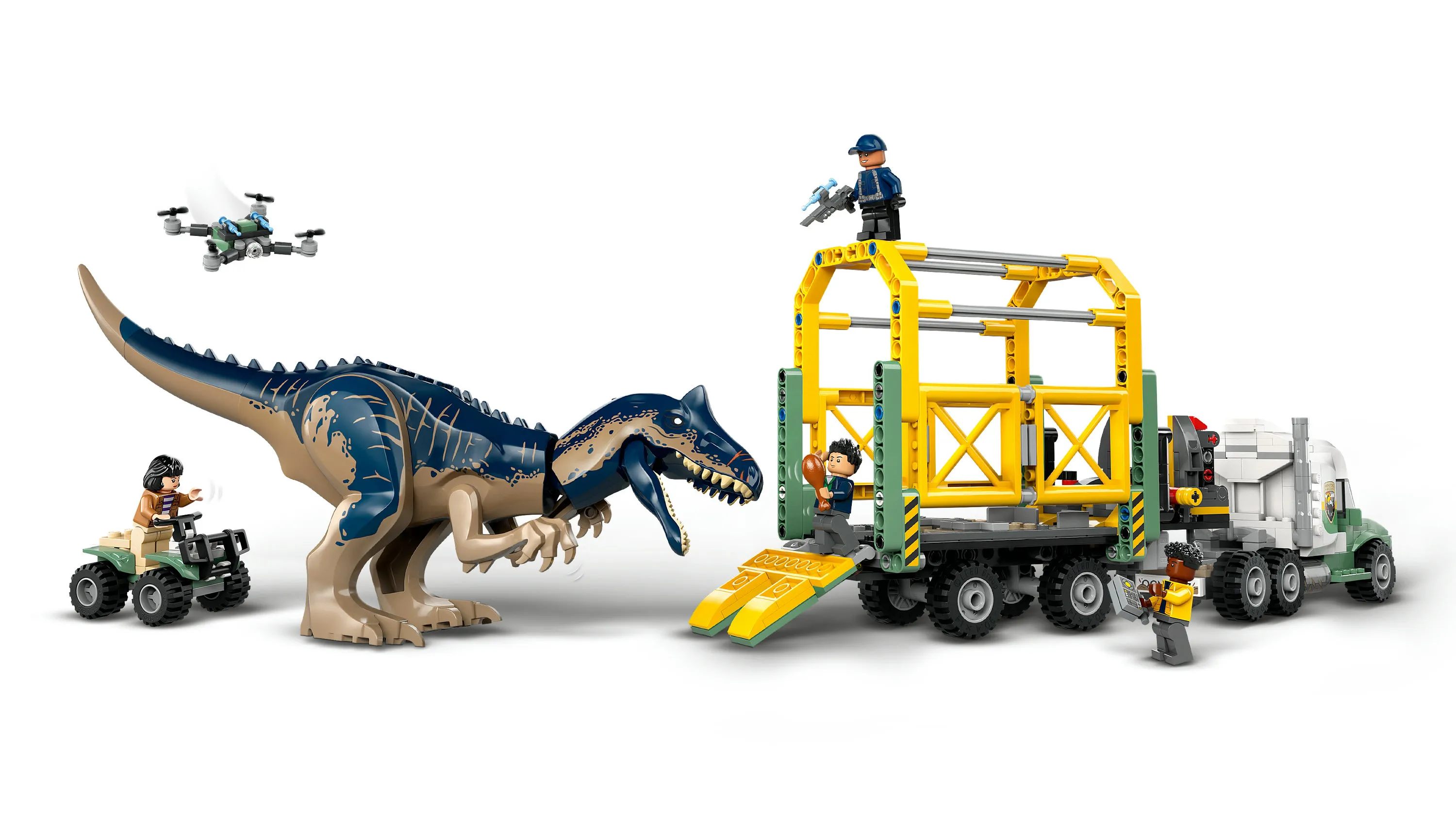 LEGO Jurassic World Dinosaurieoperationer: Allosauruslastbil 76966