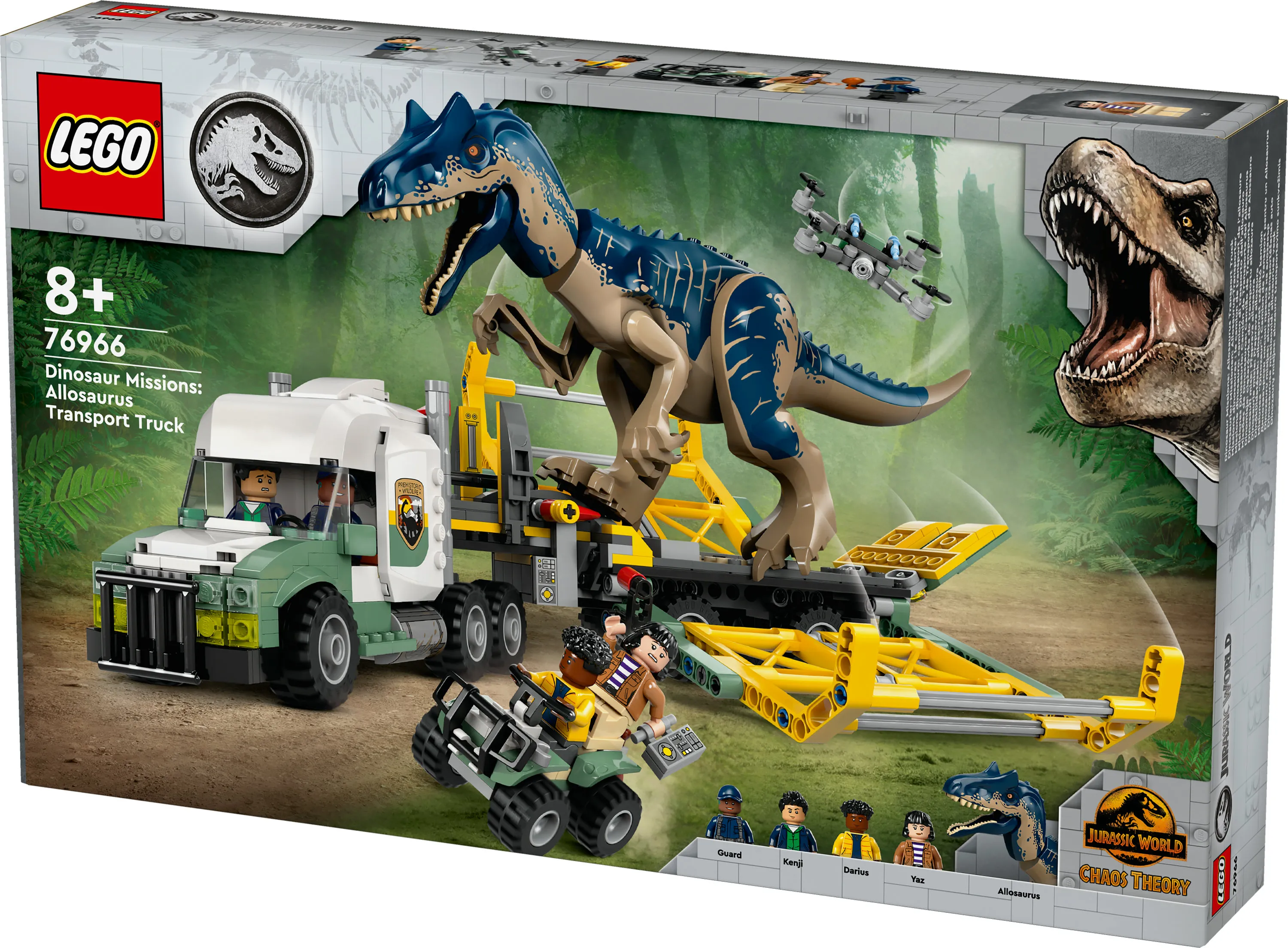 LEGO Jurassic World Dinosaurieoperationer: Allosauruslastbil 76966
